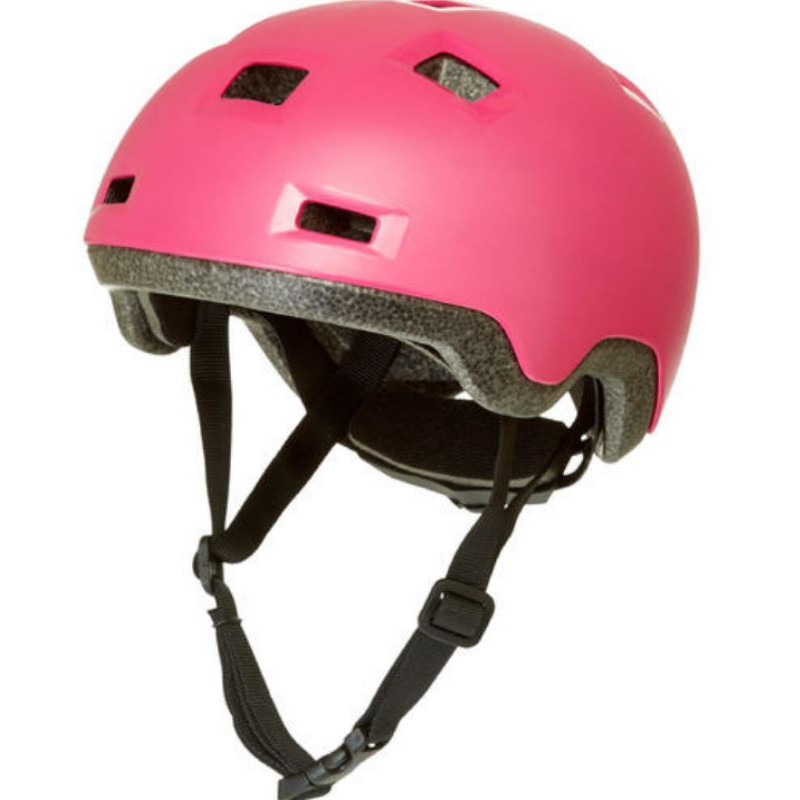 Helm Inline Skate Anak Sepatu Roda Sepeda Scooter B100 Pink / Biru Safety Standar Eropa