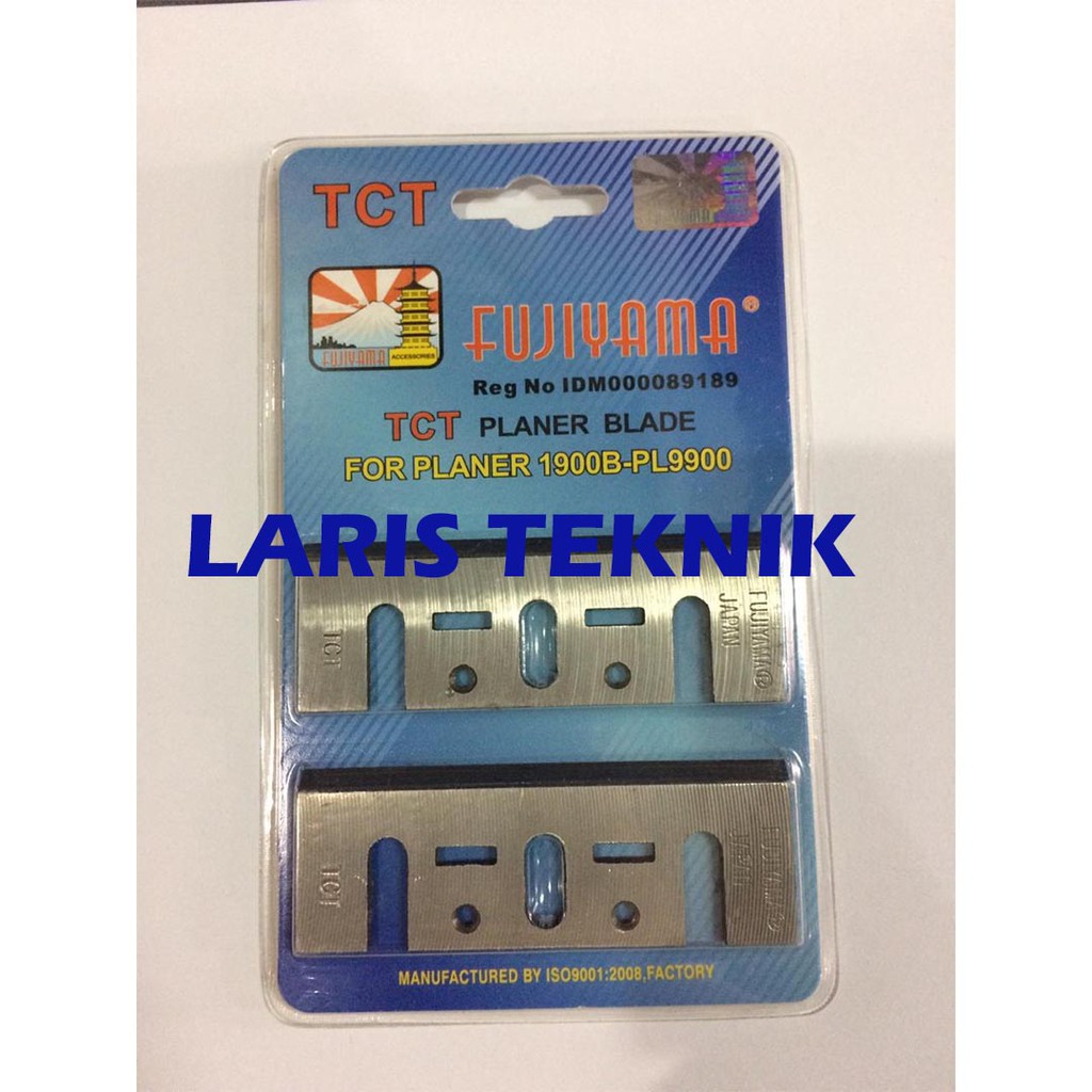 Pisau Mata Serut Ketam Planer TCT Fujiyama/Mata Serut Ketam Planer Kayu TCT FUJIYAMA