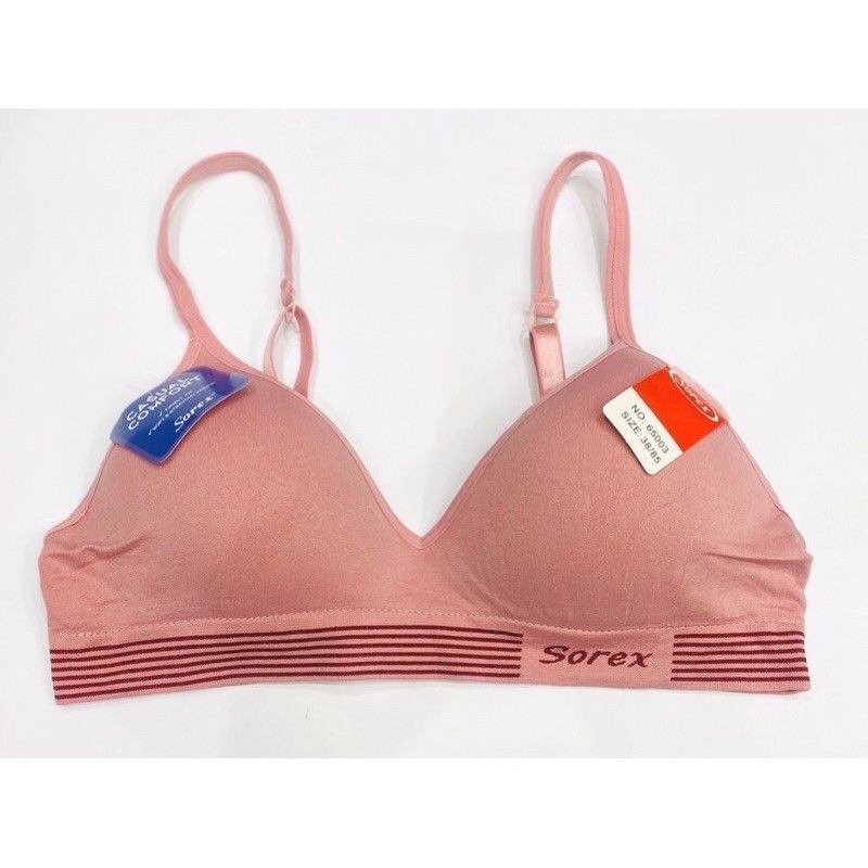 SOREX Bra Casual Comfort 65003 Busa Tipis Tanpa Kawat Original