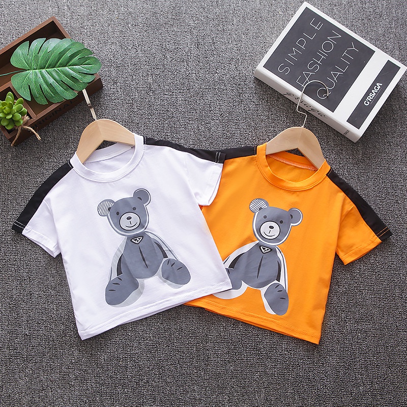 Baju Anak Laki Laki Setelan Kaos dan Celana 2in1 Fashion Anak korean Style Import COKA