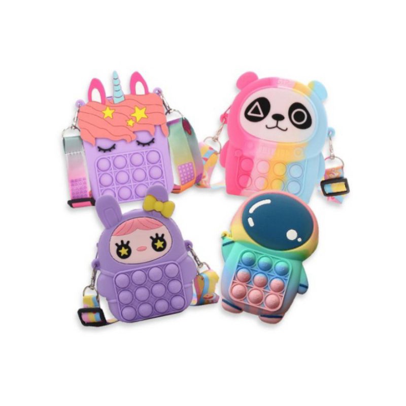 Pop It Sling Bag Unicorn Go To