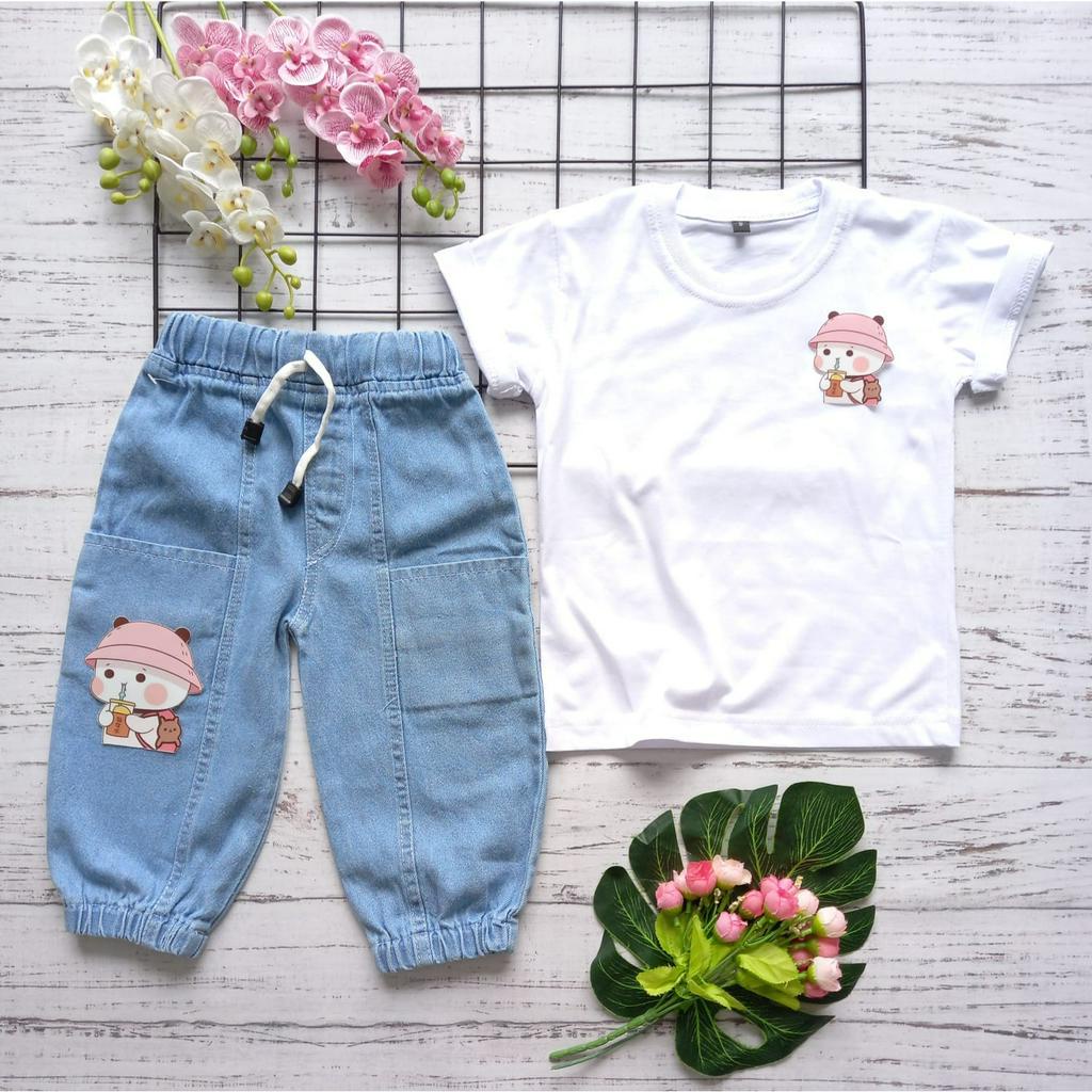 STELAN JOGGER ANAK 1-7 TAHUN/STELAN SABLON ANAK/KAOS KARAKTER ANAK