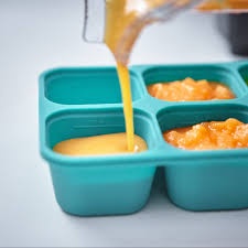 Marcus Mpasi Peralatan Makan Bayi Silicone Cube Tray