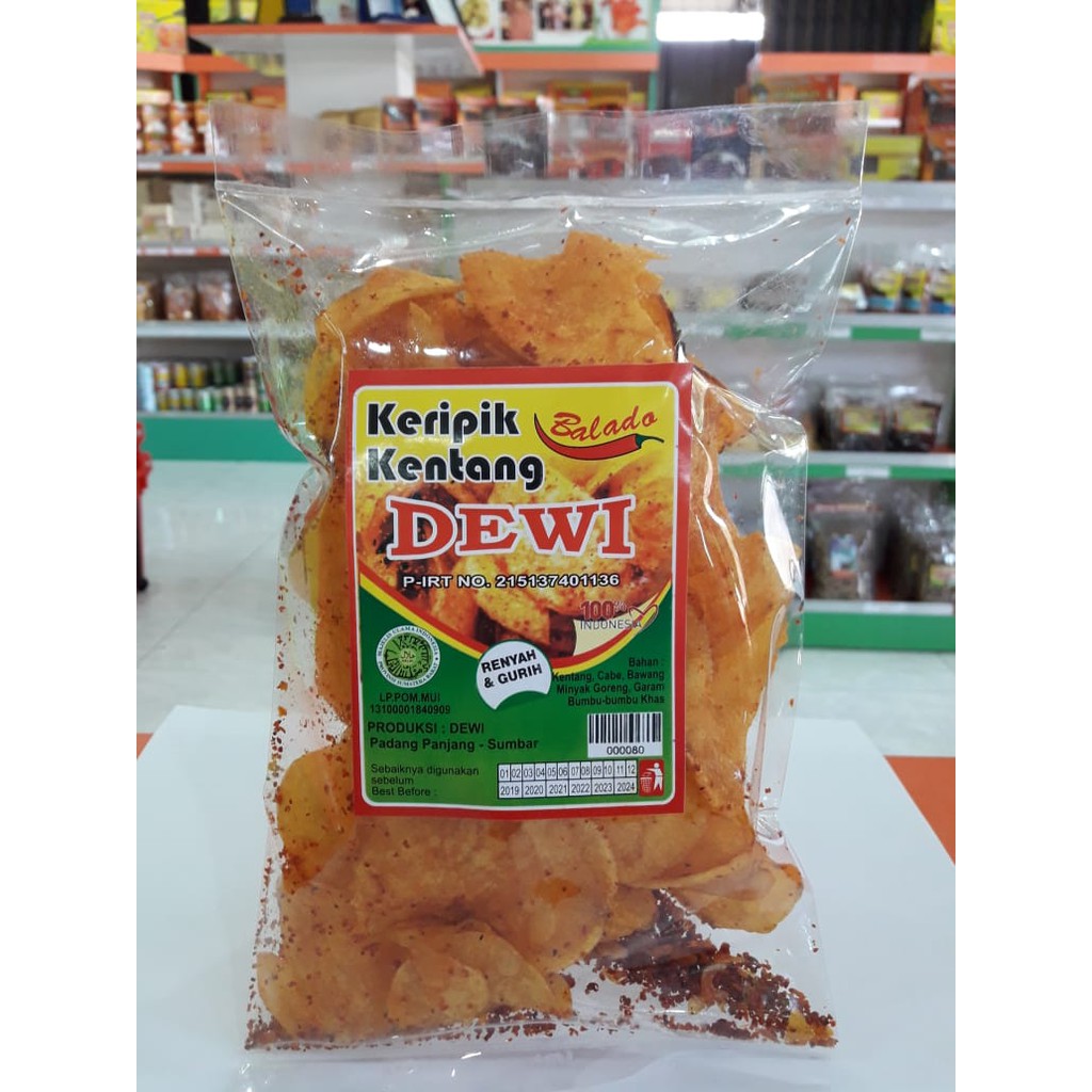 

Keripik Kentang Balado Dewi