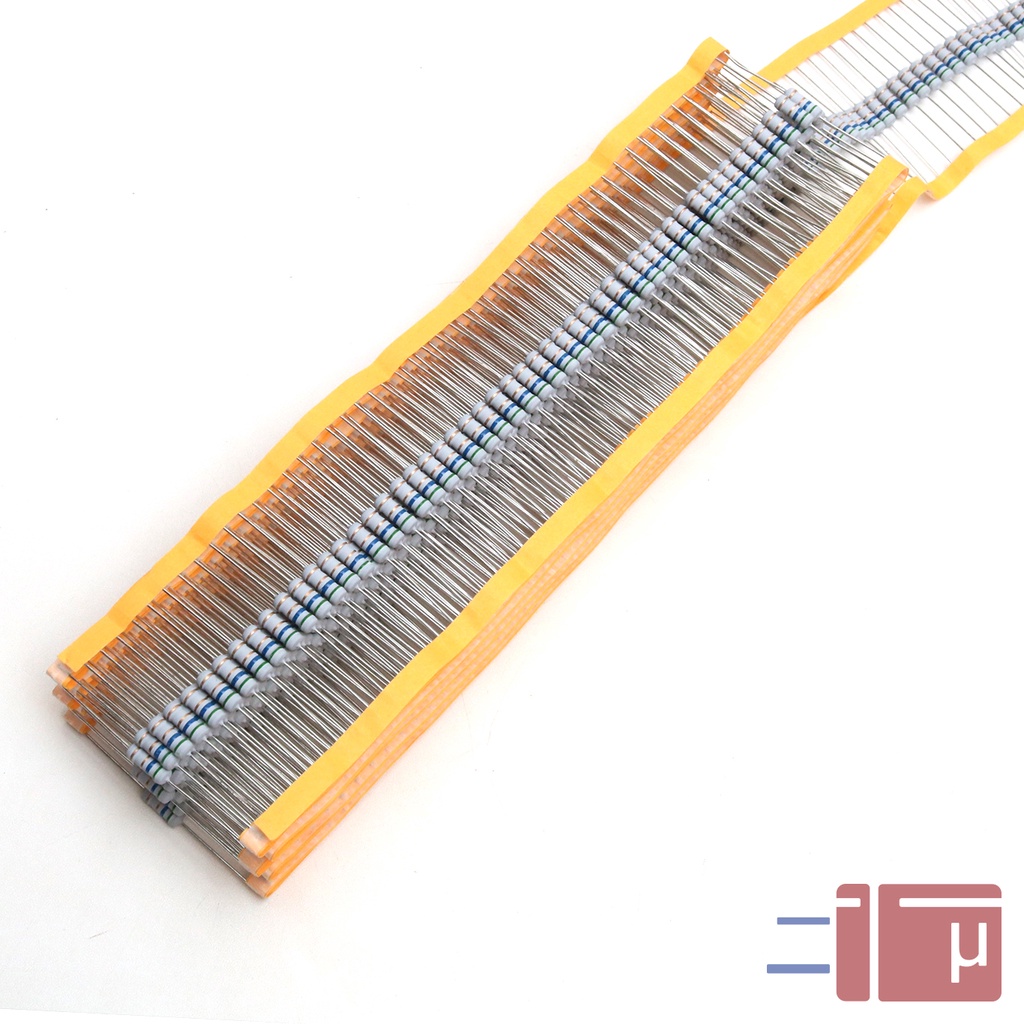 x10 Resistor 5R6 5.6 Ohm 1W Metal Oxide 5% Taiwan Kaki Tembaga