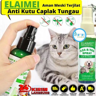 Image of Obat Kutu Kucing Anjing Semprot Spray Ampuh Herbal Aman Terjilat FEFARM