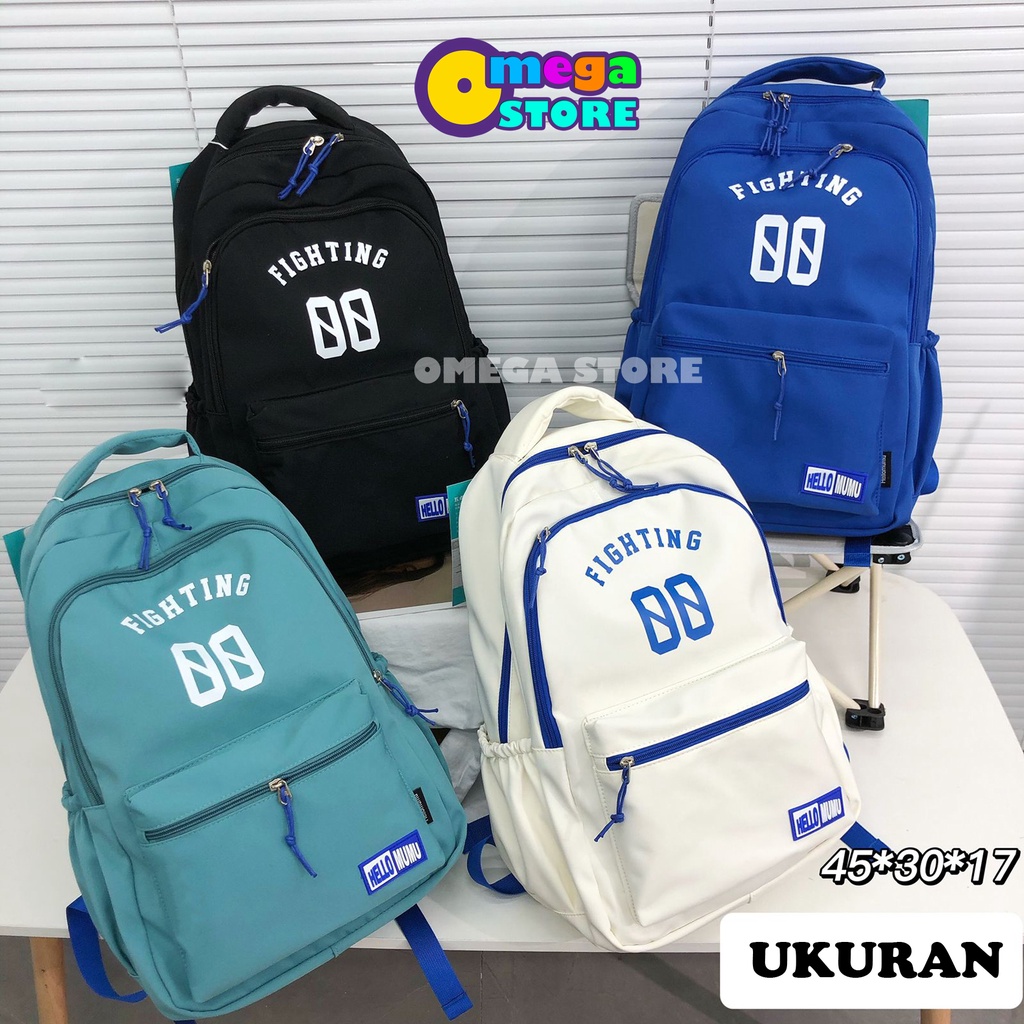 [O&amp;S] Tas Ransel Anak Sekolah TK SD SMP Unisex Desain Lucu Kekinian-OS203