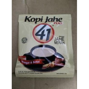 

Kopi Jahe 41 - Jahe Merah (1 Renceng Isi 10 Sachet)