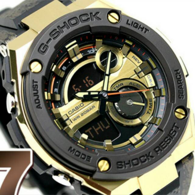 CASIO G-SHOCK GST-200CP-9A G-STEEL layer guard structure Neobrite ORIGINAL