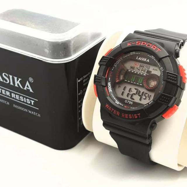 JAM TANGAN ANAK ABG COWOK CEWEK SPORTY LASIKA ORIGINAL WATER RESIST