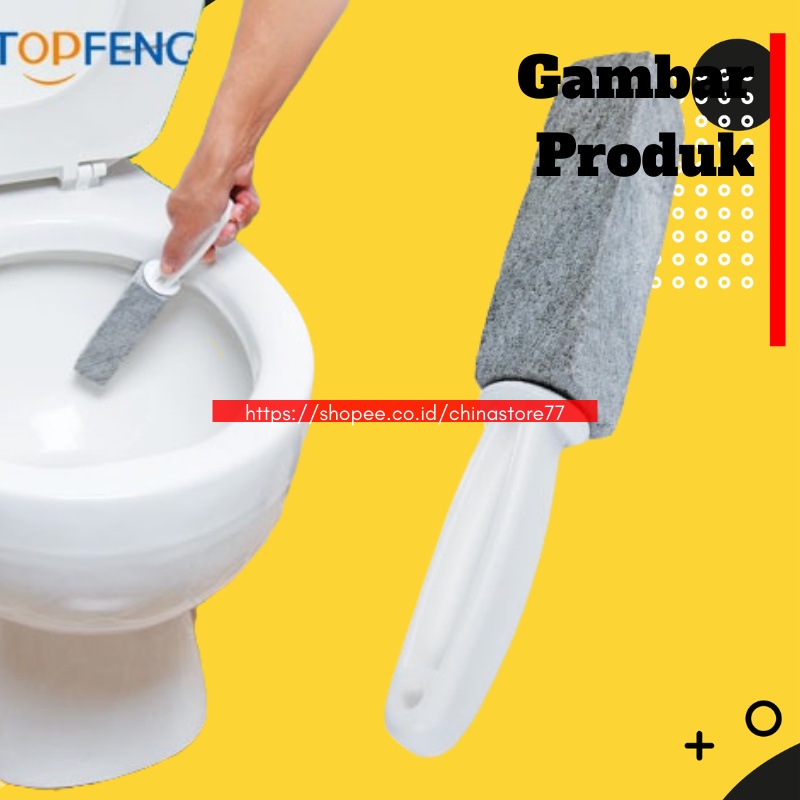 Pembersih WC Toilet Penghilang Kerak Membandel Ring X Pumice  As Seen On Tv Menghilangkan CHS-0838