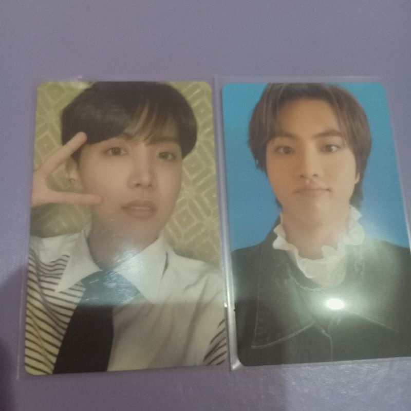 photocard pc seokjin jin pout cream butter