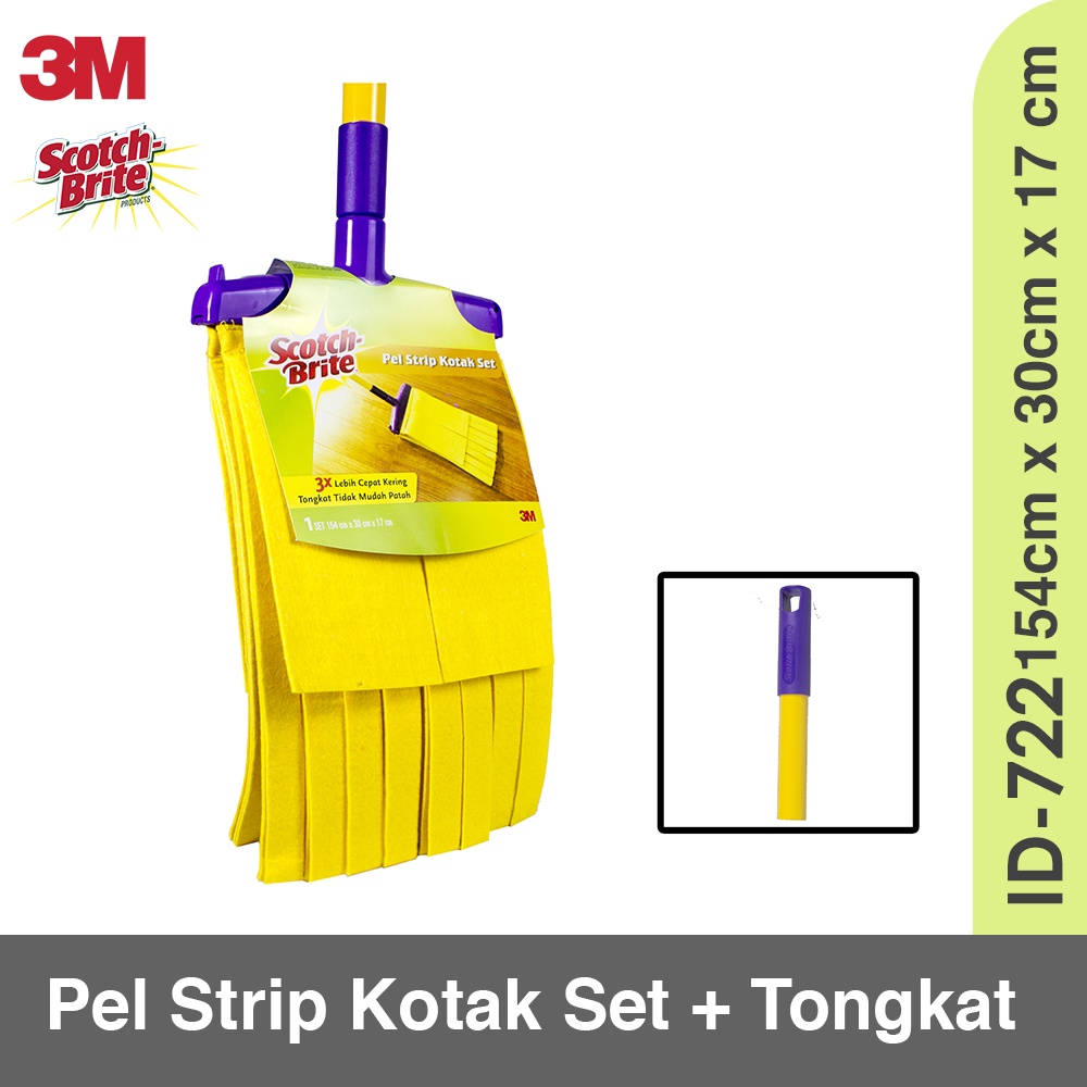 TcHome Scotch Brite ID-722 Pel Strip Kotak