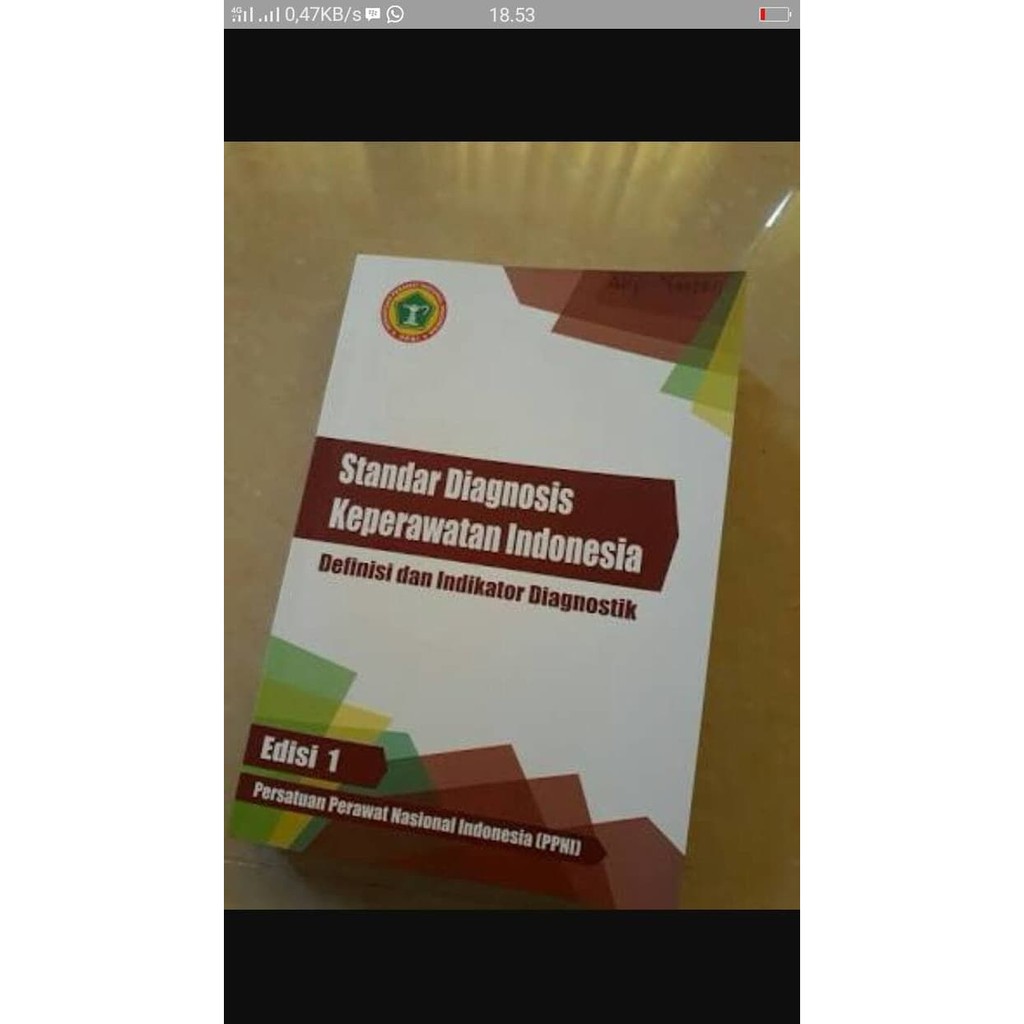 Buku buku sdki standar diagnosis keperawatan indonesia ppni
