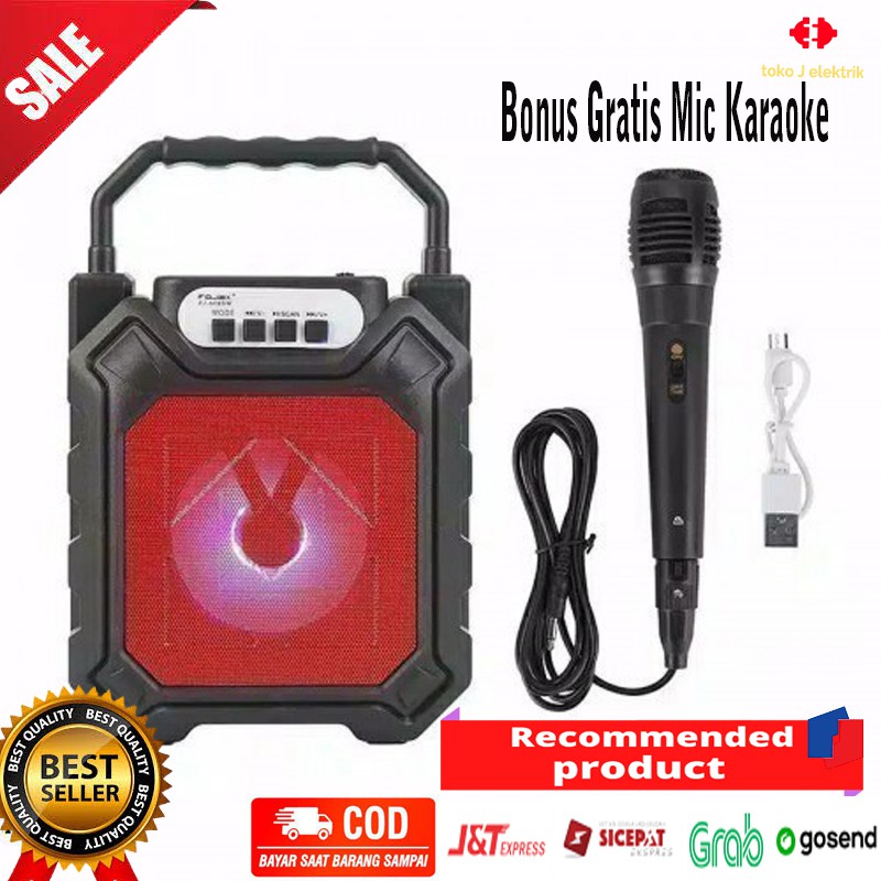PROMO Speaker sepeaker speker spiker aktif bluetooth blutut jbl super bass mic karaoke murah