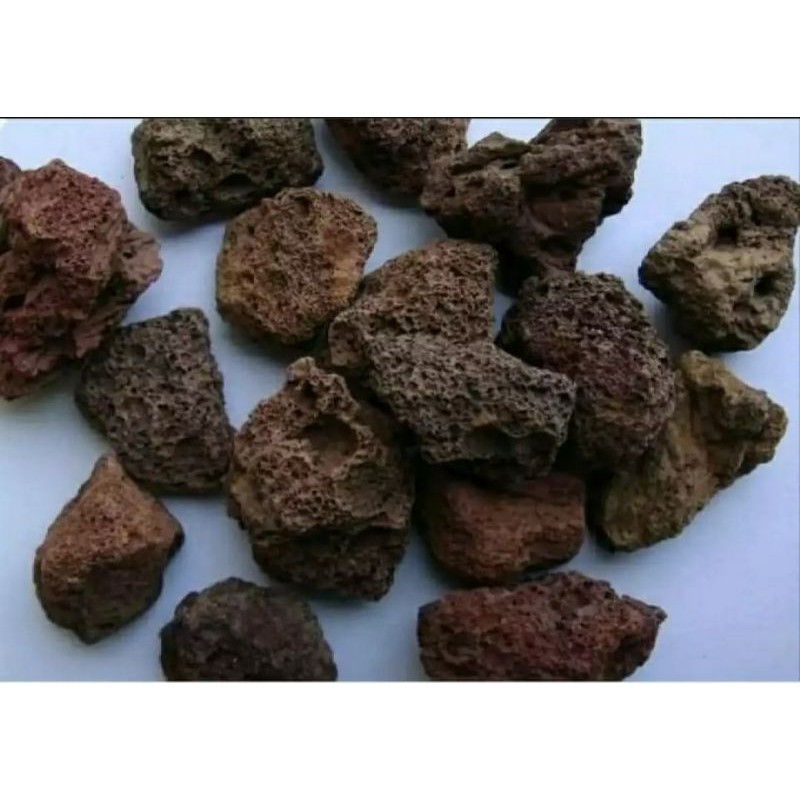 Batu Lavarock Aquascape 1Kg / Batu tebing dekorasi aquascape / Laparok / hiasan / paludarium