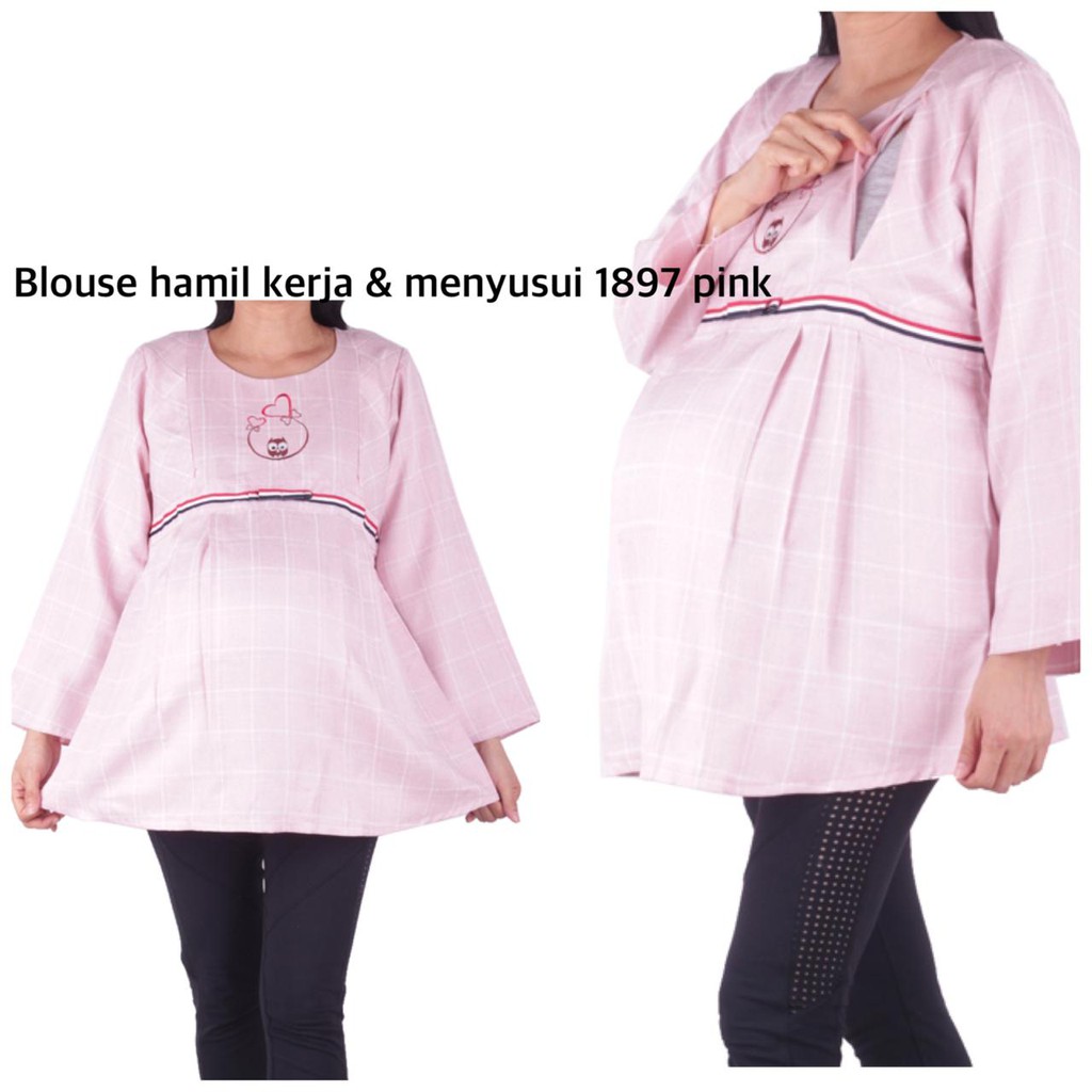 Blouse hamil menyusui 1897 bajuhamil baju hamil