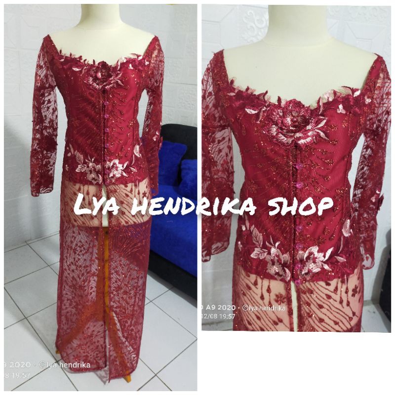 kebaya akad candy crush