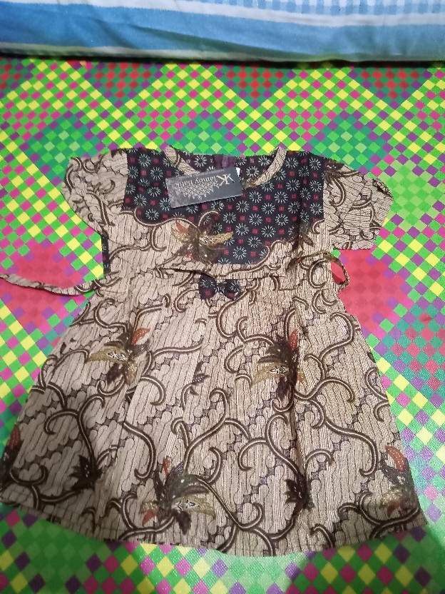 Dress Anak Batik Bisa Couple Keluarga Size Terlengkap