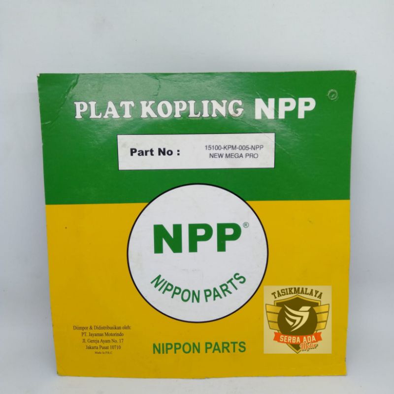 PLAT KOPLING KAMPAS KOPLING NEW MEGA PRO 100% Original NPP