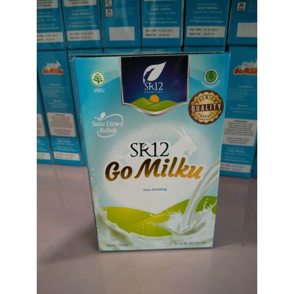 

Go Milku SR12 Original 200 gram/Susu Kambing Etawa