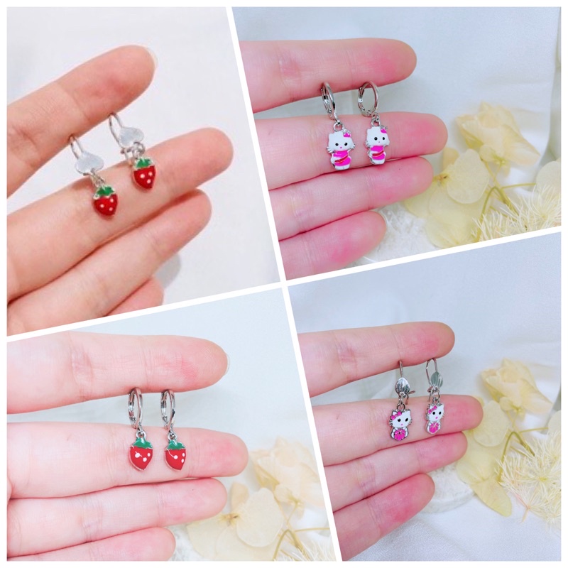 Anting anak hellokitty silver Xuping