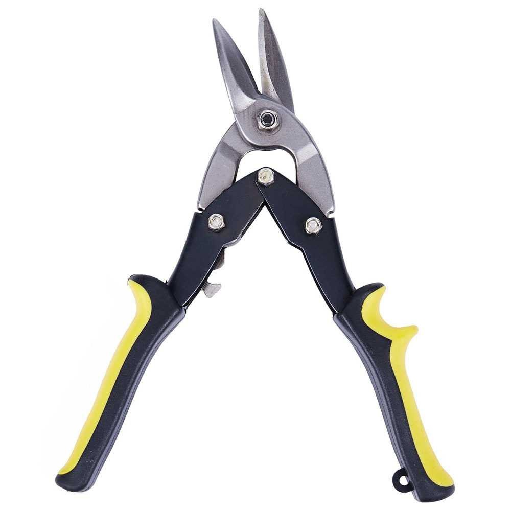 Terbaru ! LI CHEN Gunting Besi Flat Baja Heavy Duty Iron Scissors 10 Inch - W239