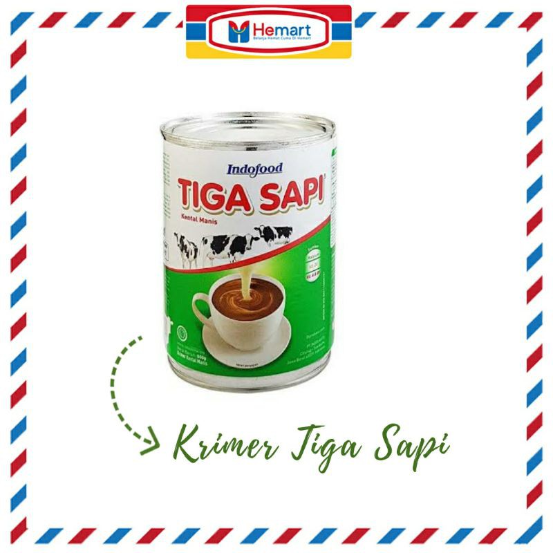 

KRIMER KENTAL MANIS TIGA SAPI INDOFOOD 500 GRAM / BAHAN PELENGKAP