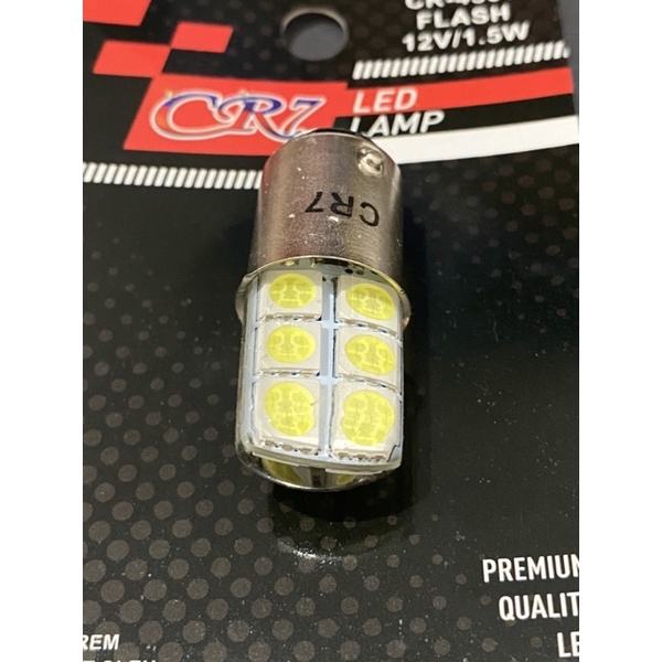 BOLA LAMPU STOP LED JELLY KEDIP 12 MATA CR7