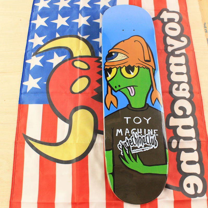 Toymachine 8.08.25 Papan Skateboard Pengganti Permukaan Elastis