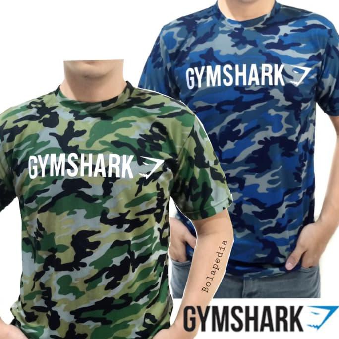 baju kaos raglan reglan army doreng camo tentara loreng BAPE Shark - bolaped