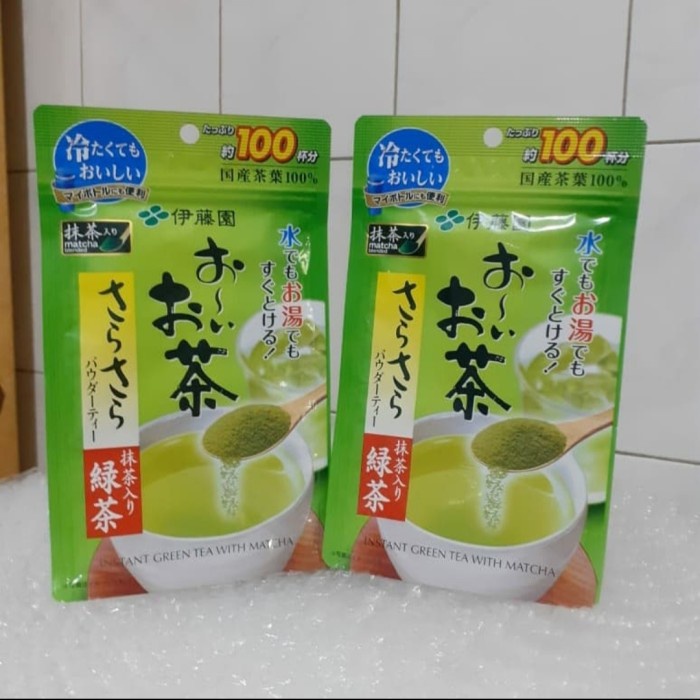 

Bb0621D Ito En Instant Green Tea With Matcha Powder 80 Gr/ 100 Cups 0547771