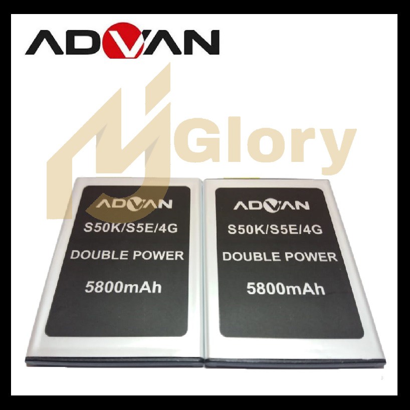 Baterai Advan S50K S5E 4G LTE Batrai Batre Battery HP Original
