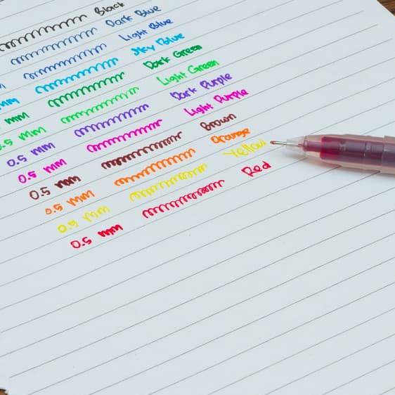 

✷ Color Gel Pen / Pulepen / Pena Joyko GPC-247S / 12 Warna / 0.5 mm ♥