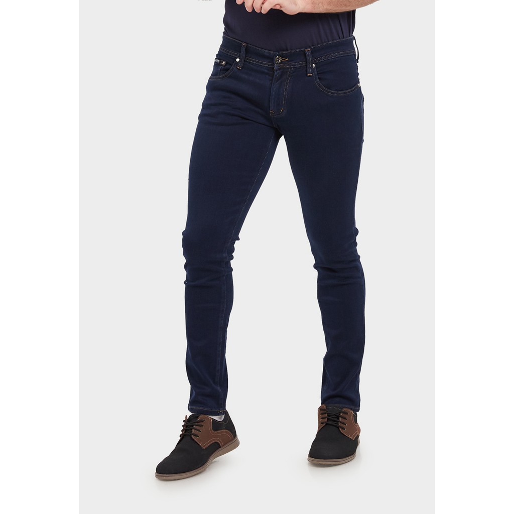 JBBoss Celana Panjang Delta Skinny Jeans Stretch (Blue Black) / Ramayana Jatinegara