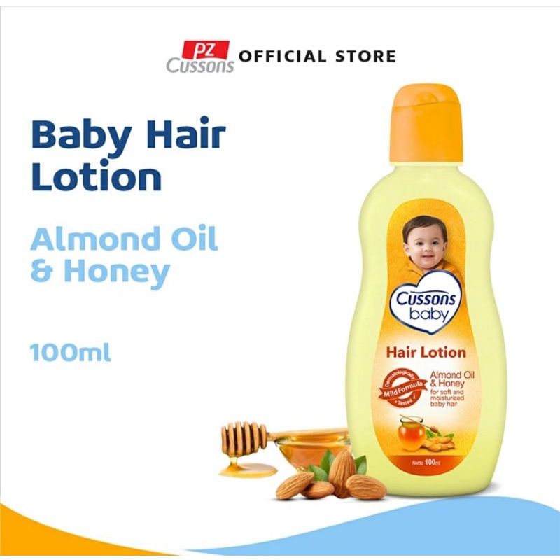 CUSSONS BABY HAIR LOTION ALMOND OIL &amp; HONEY 50+50 ML