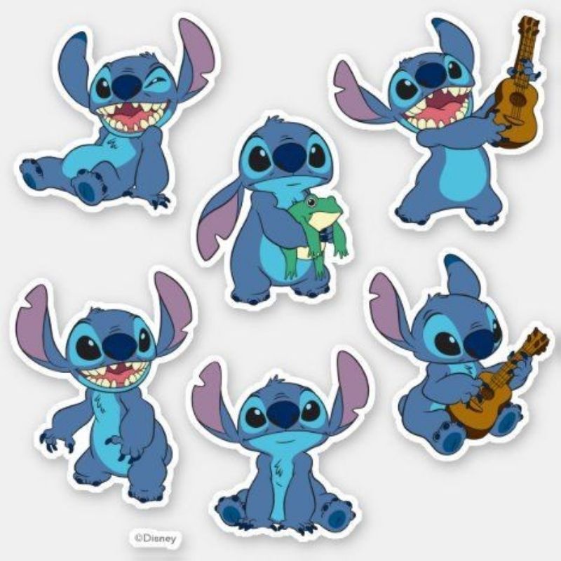 

[PART 13-Stitch Edition] Stiker Tumblr/Laptop/HP/Kulkas dll (Beli 5 Gratis 1)
