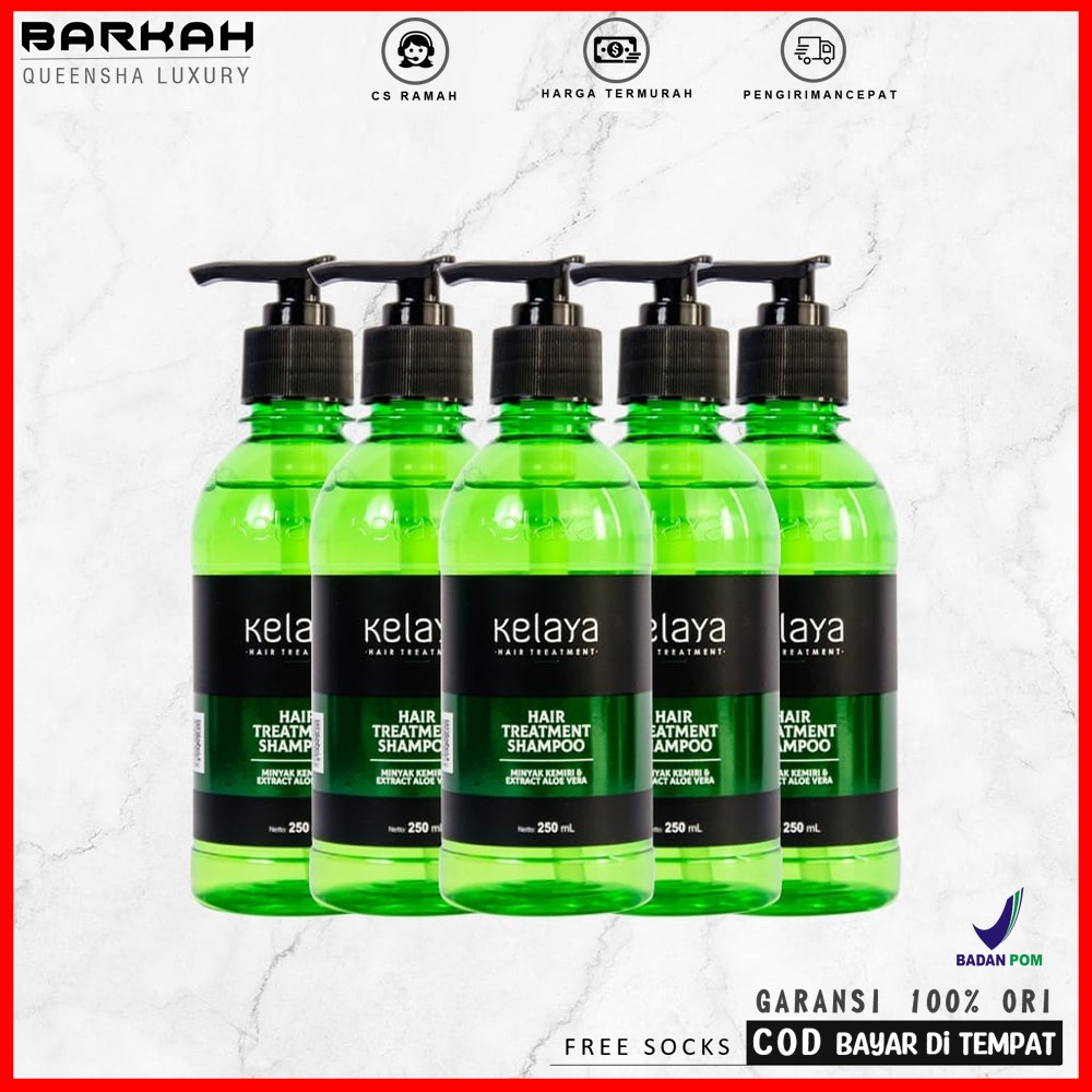 Perawatan Rambut Rontok Rusak Kering Shampo Samphoo Sampo Kelaya Kalaya 250Ml Kemiriku Hair Treatmen