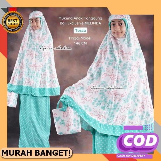 Mukena Anak Polos Cewek Murah Motif Bordir Edisi Lebaran I0N3 Terusan Adem Branded Ori Mewah Set Sej