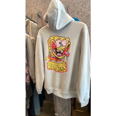 Hoodie Spongebob Happiness H&amp;M ORIGINAL ( FAHMI NM)