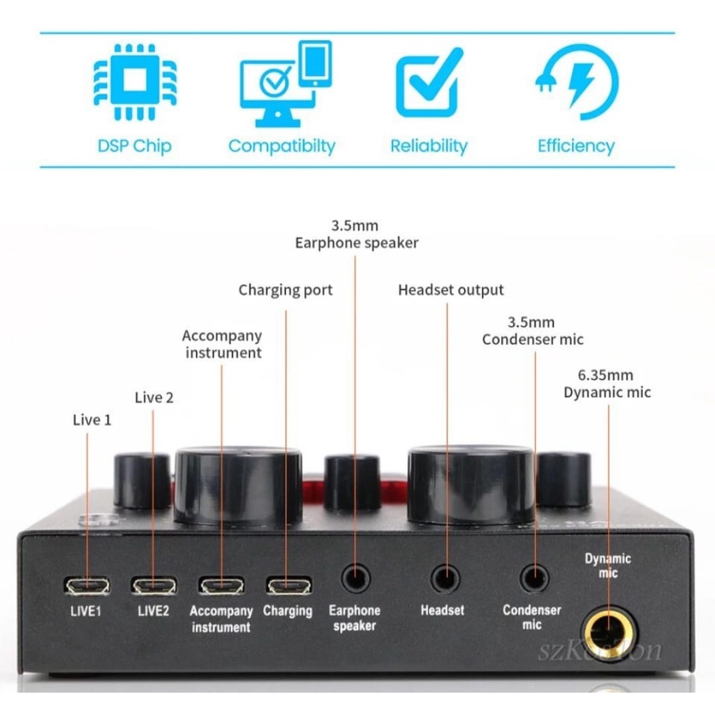 G621 MIXER AUDIO BLUETOOTH MIC KARAOKE ECHO Soundcard External Sound card Live efek Broadcast Microphone Headset suara vokal vocal elektronik POWER MP3 PLAYER PRO PROFESIONAL AUX DJ ACARA METING MEETING PORTABLE SPIKER SPK ENGERAS SUARA