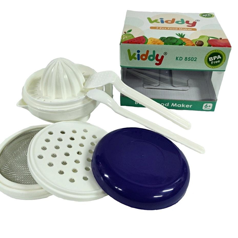 Kiddy Food Maker Set 7 in 1 - Perlengkapan MPASI Instan 7in1 - Peralatan Makan Bayi / Food Processor