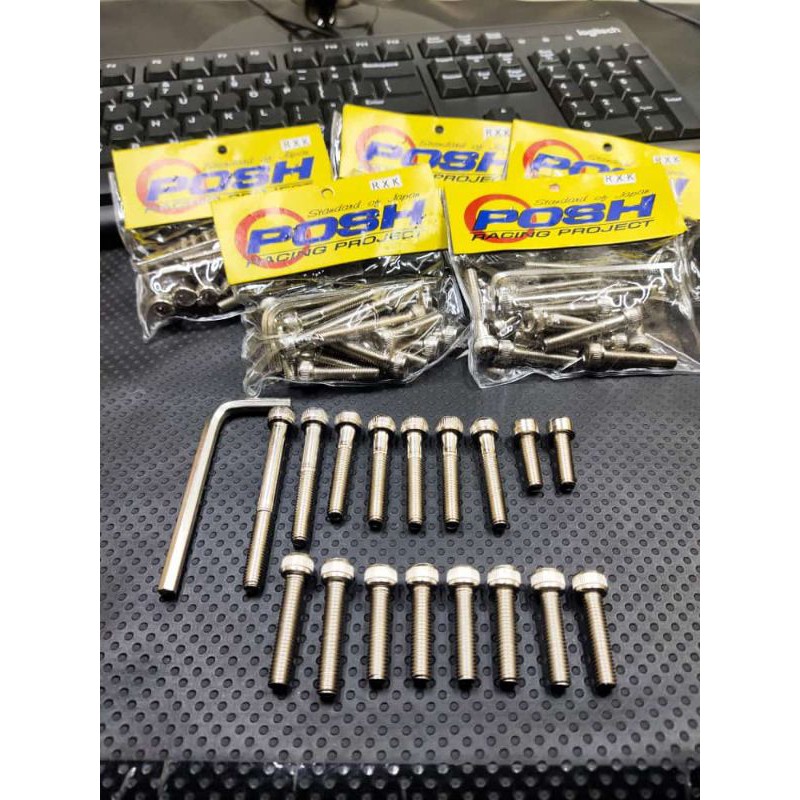 baut bak mesin RX king RX spesial fullset