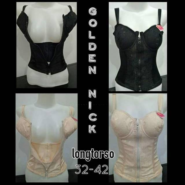 Longtorso Dalaman Kebaya Golden Nick dgn Pengait Dalam