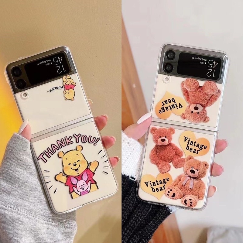 Korean Case Samsung Galaxy Z Flip 4 Zflip4 Zflip [SUPER CUTE]