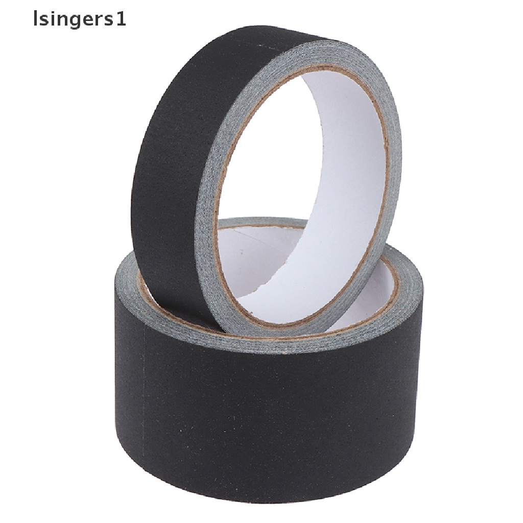 (lsingers1) Tape Matte Warna Hitam Untuk Reparasi Buku