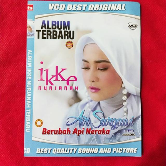 Terlaris kaset video VCD Lagu Klip Asli Album Terbaru IKKE NURJANAH