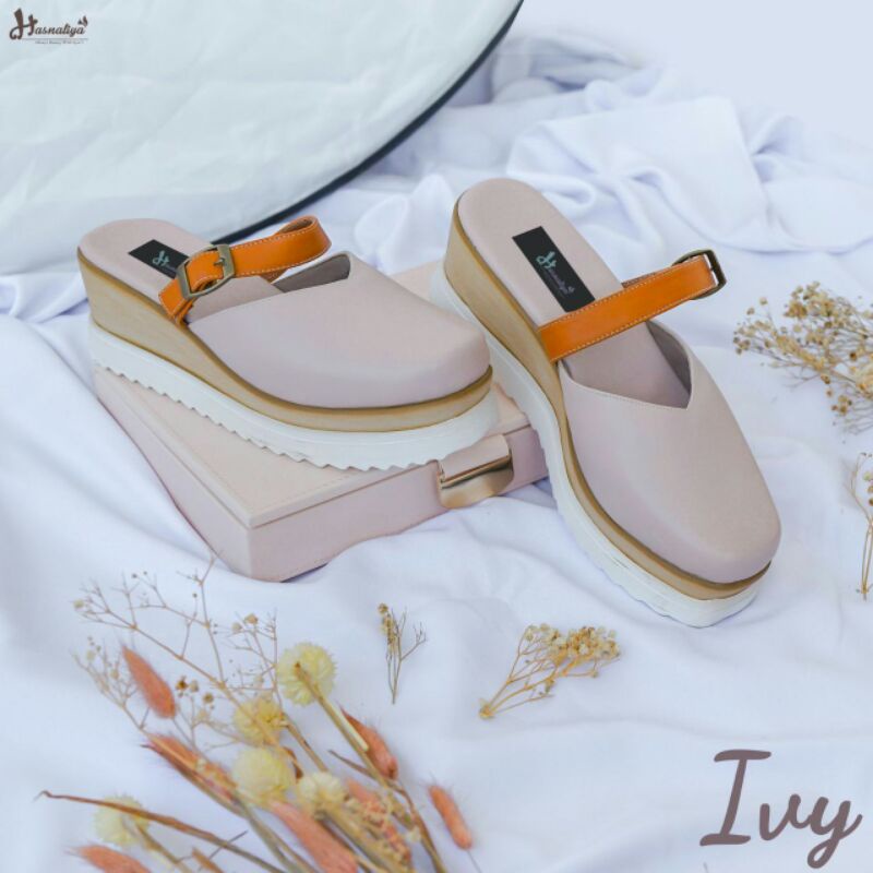 Atma_Store / Ivy Series Hasnaliya Outfit / Sepatu Ivy / Sepatu Heels Wanita