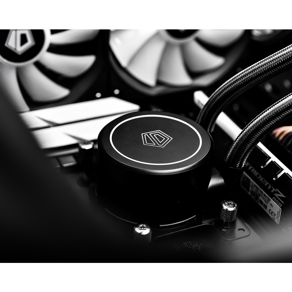 ID-COOLING AURAFLOW X 240 | RGB Sync AIO CPU Cooler Liquid Cooling