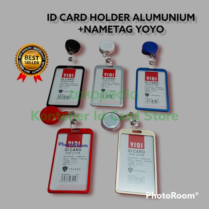 

Lucu Nametag Yoyo Id Card Holder Casing Id Card Holder Alumunium Terlaris